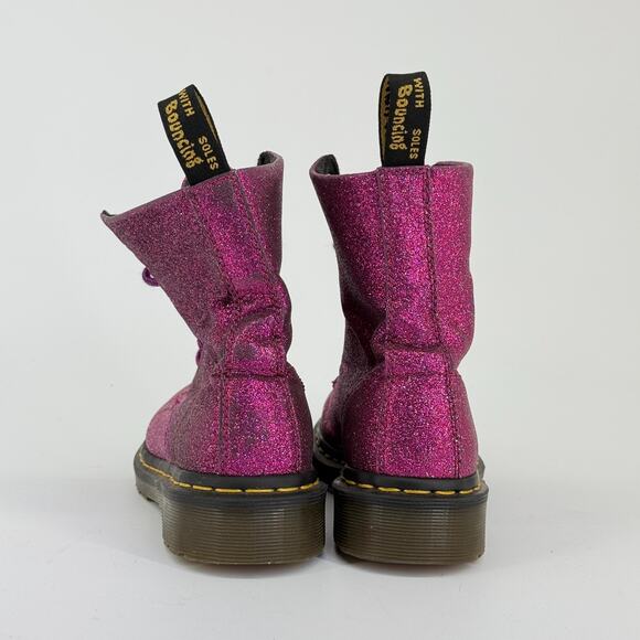Dr Martens 1460 Pascal Glitter Rare Ankle Sparkly Disco Boots US 6 UK 4 EU 37 - Picture 5 of 9